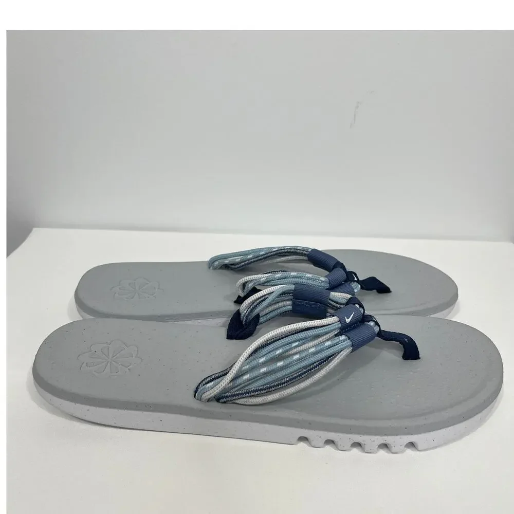 Nike Men’s Blue Ecohaueh Flip Flops Thong Sandal / Size-13
